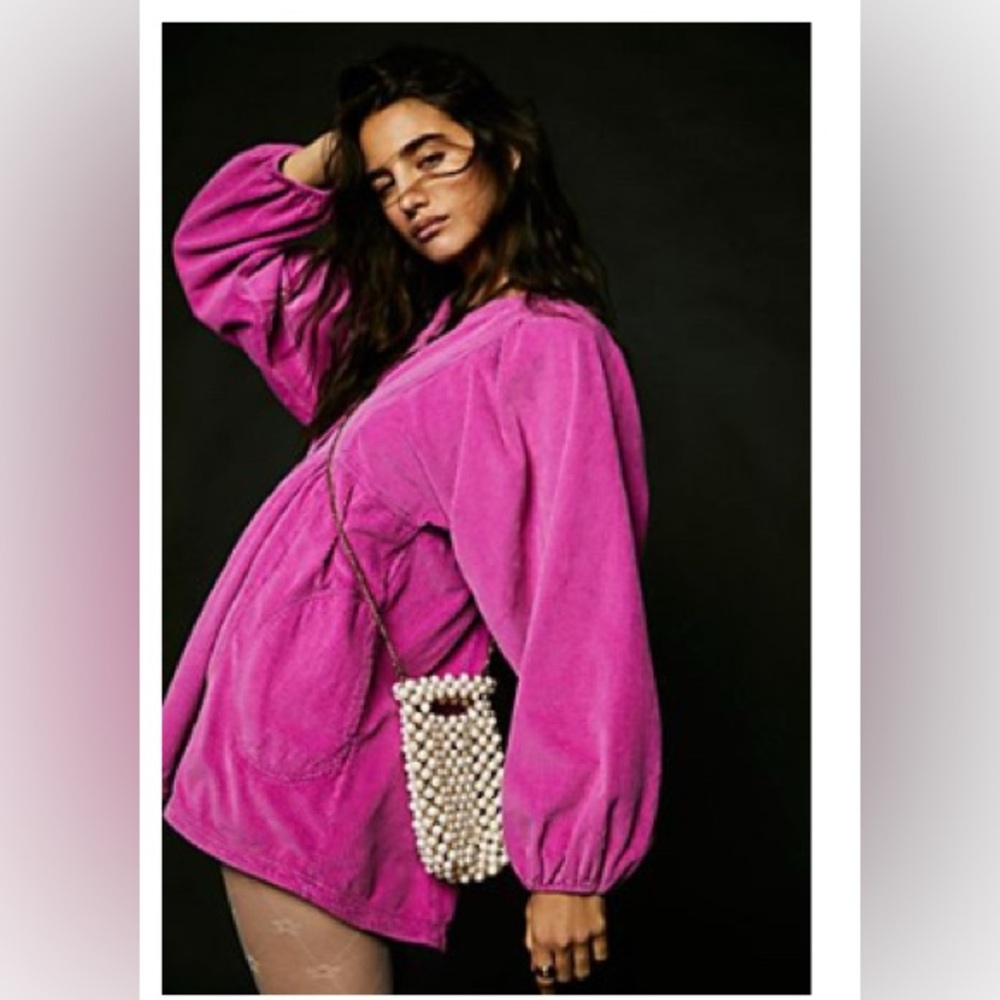 Free People Pink Mini Dress